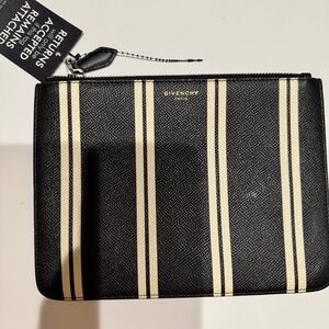 AUTHENTIC GIVENCHY ZIP LEATHER POUCH